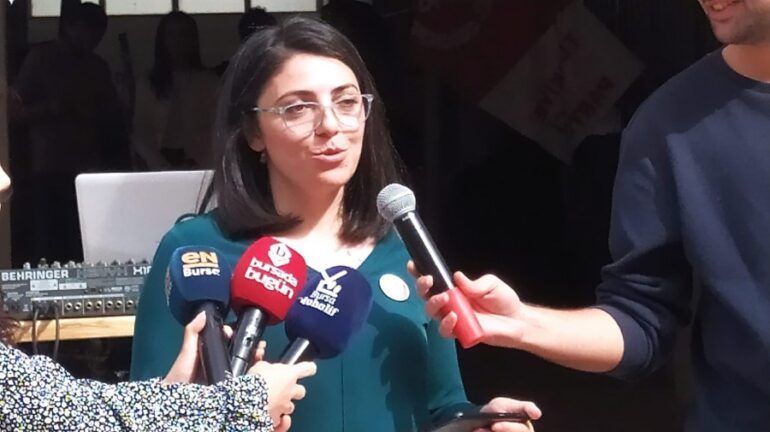 TİP BURSA 1. BÖLGE MİLLETVEKİLİ ADAYI HÊLİN İLCEK: