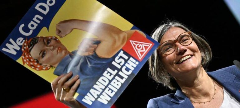 IGMetall’in ilk kadın başkanı Christiane Benner: